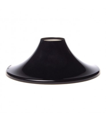 Volcán plástico negro