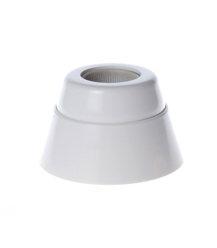 aplique plastico recto marfil