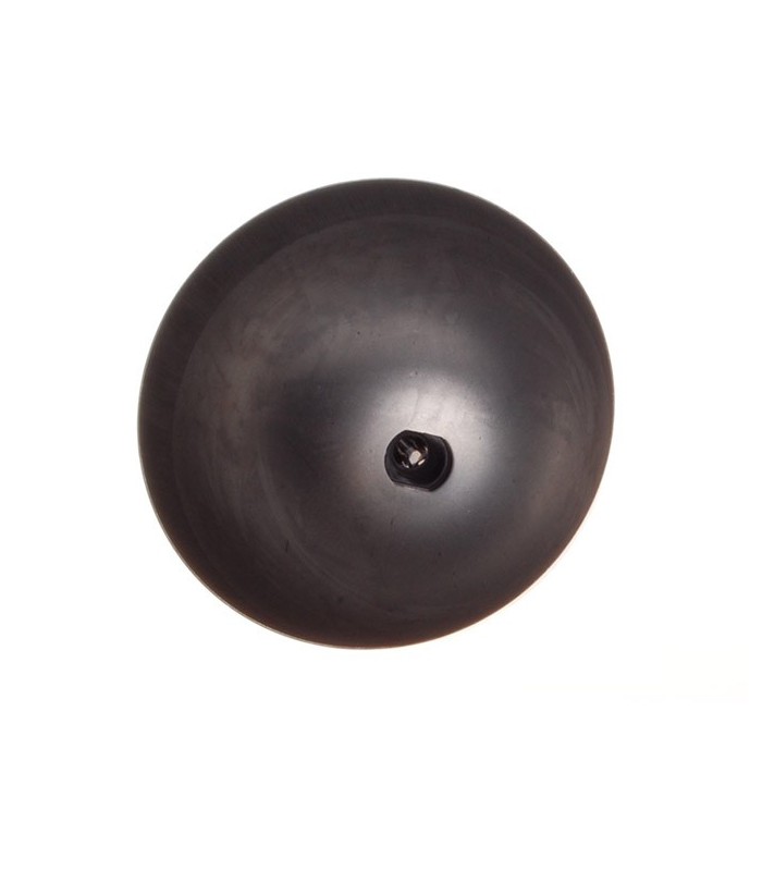 Metal semiesfera sin acabado