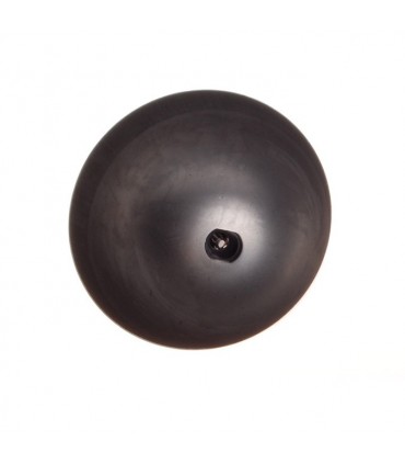 Metal semiesfera sin acabado