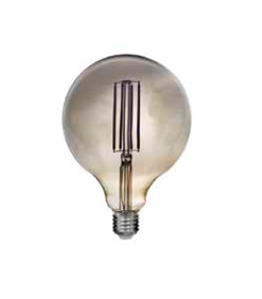 Bombilla led globo gris