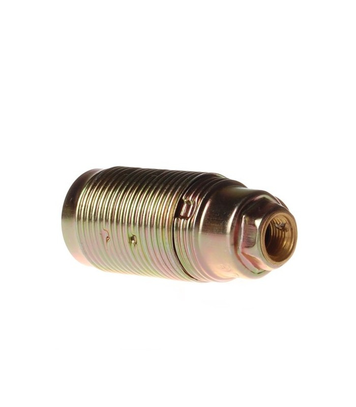 Portalámparas latón rosca E14