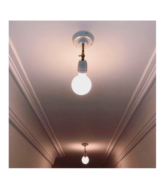 Soporte porcelana blanco