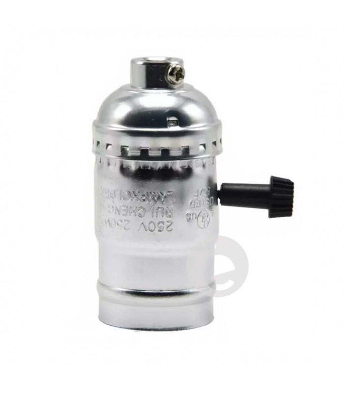 Portalamparas vintage maneta