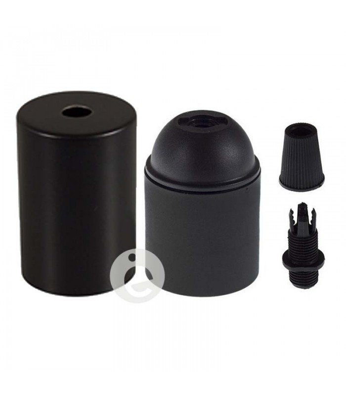 Cubre casquillo metal blanco