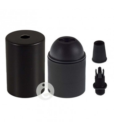 Cubre casquillo metal blanco