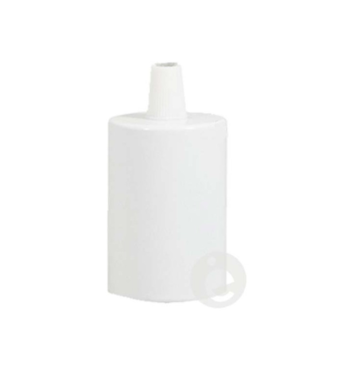 Cubre casquillo metal blanco