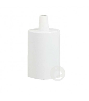 Cubre casquillo metal blanco