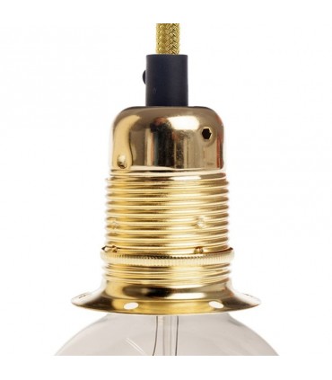 Aro metálico oro E27