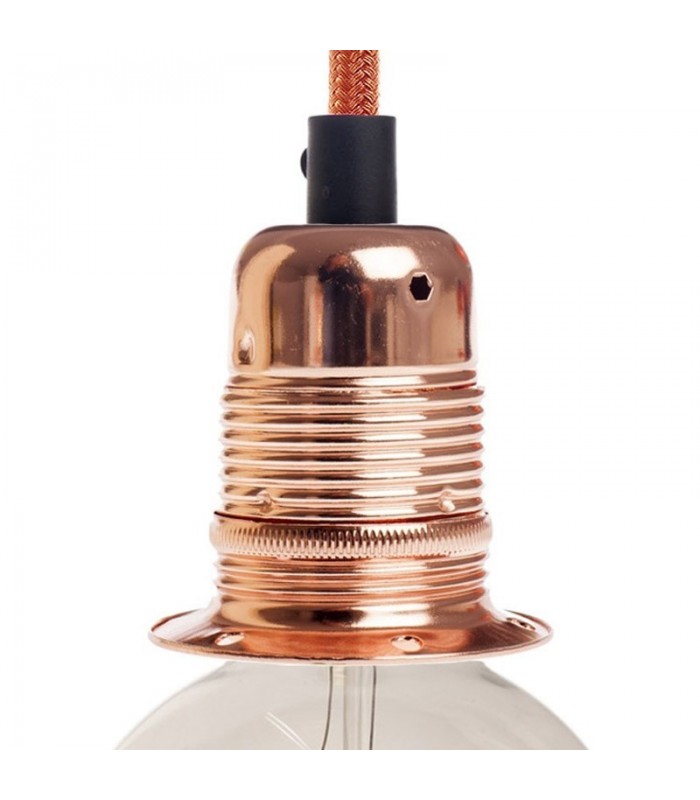 Aro metálico oro E27