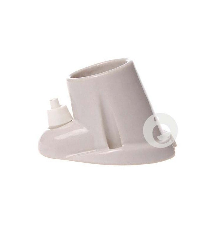 Porcelana inclinado con interruptor