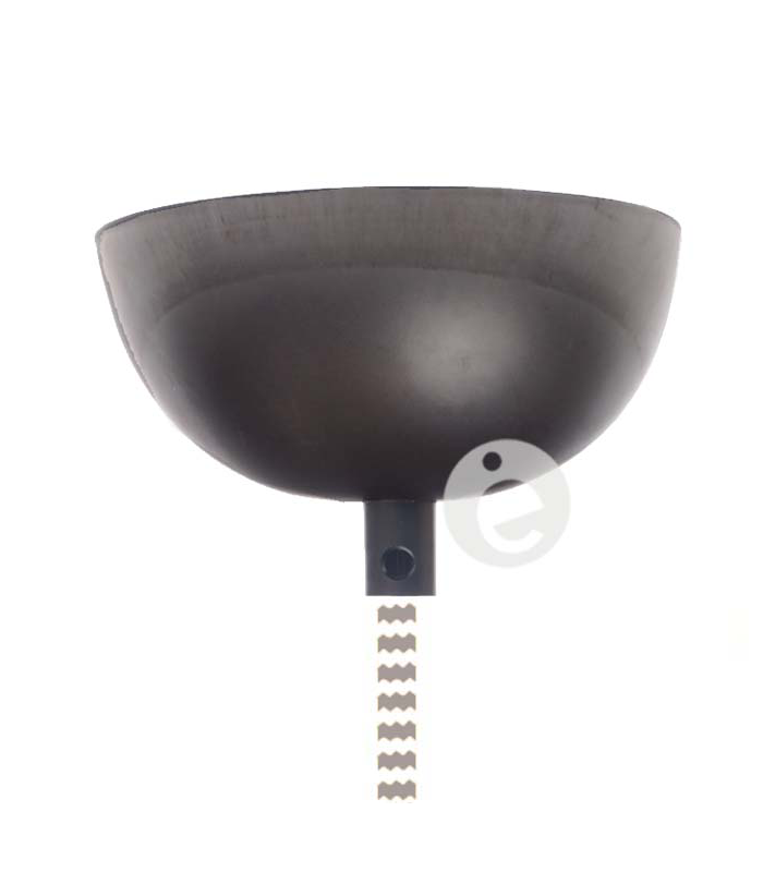 Half-sphere raw metal