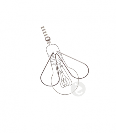 De petites ailes pendent