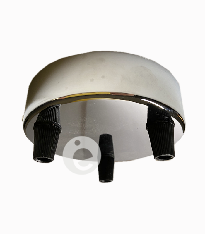 Metallic 3 Outlets Metallized