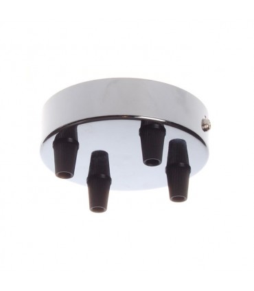 Metallic 4 Outlets Metallized