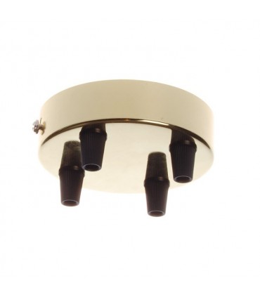 Metallic 4 Outlets Metallized