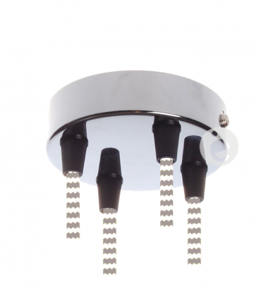 plano metalico 4 salidas