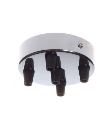 Metallic 5 Outlets Metallized