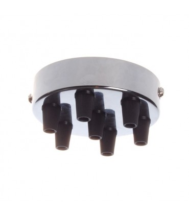 Metallic 7 outlets metallized