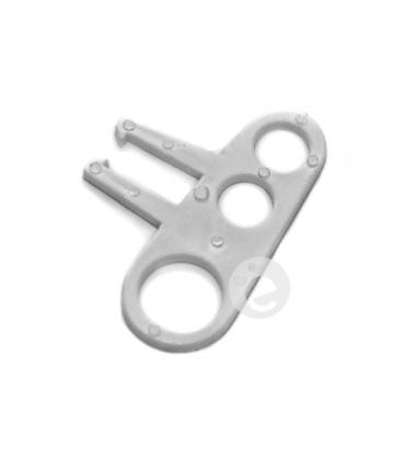 Plastic cable tensioner