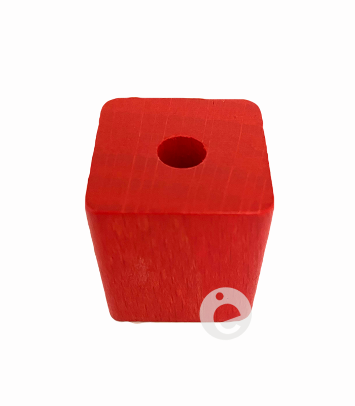 cubo de madera