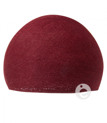 Burgundy dome
