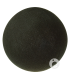 Boule textile noire
