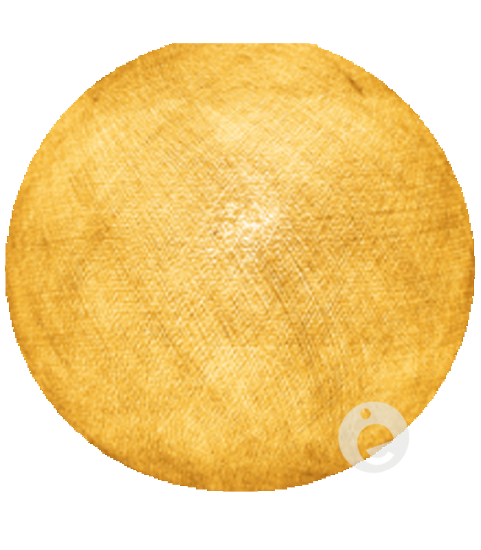 Boule textile vert cristal