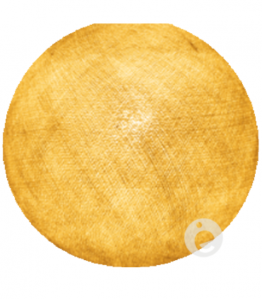 Boule textile vert cristal