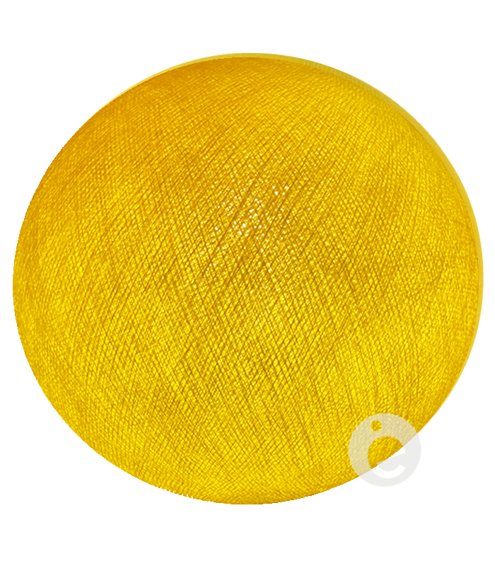 Yellow Textile Ball