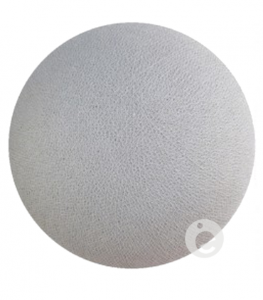 Pearl grey textile ball