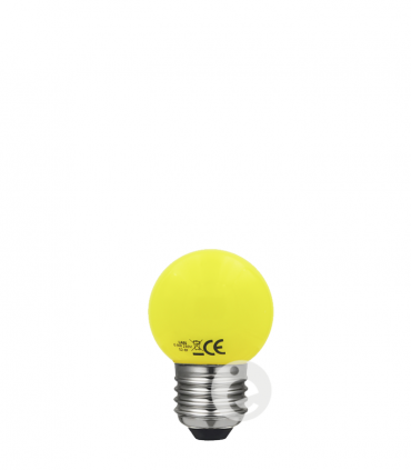jaune sphérique 0,9 W