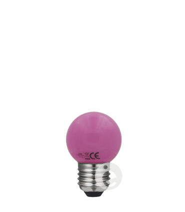 esférica rosa 0,9 W