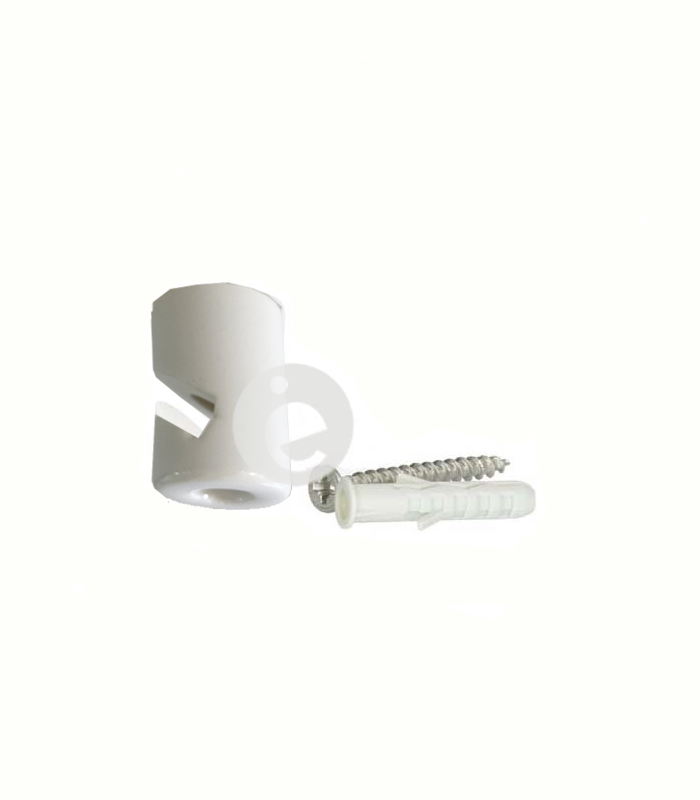 Porte-câble en porcelaine en forme de V