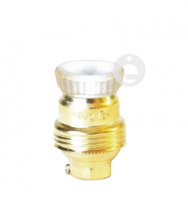 portalámparas latón-cerámico E14