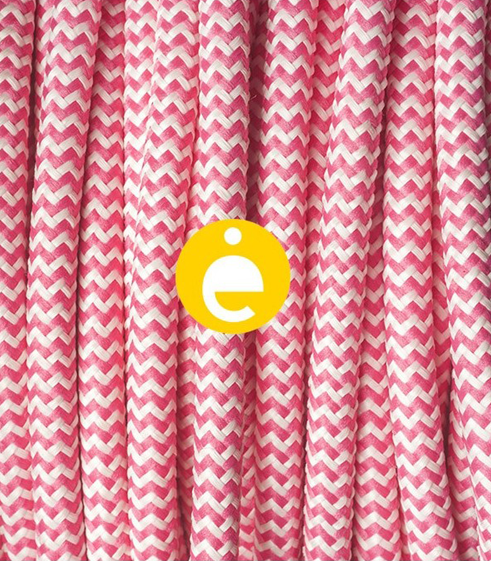 Pink Zig Zag Cable