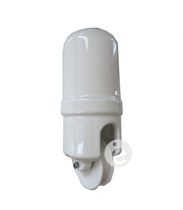 White ceramic pulley counterweight