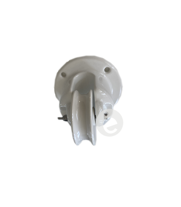 White ceramic pulley