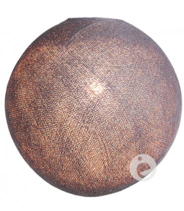 bola textil gris piedra