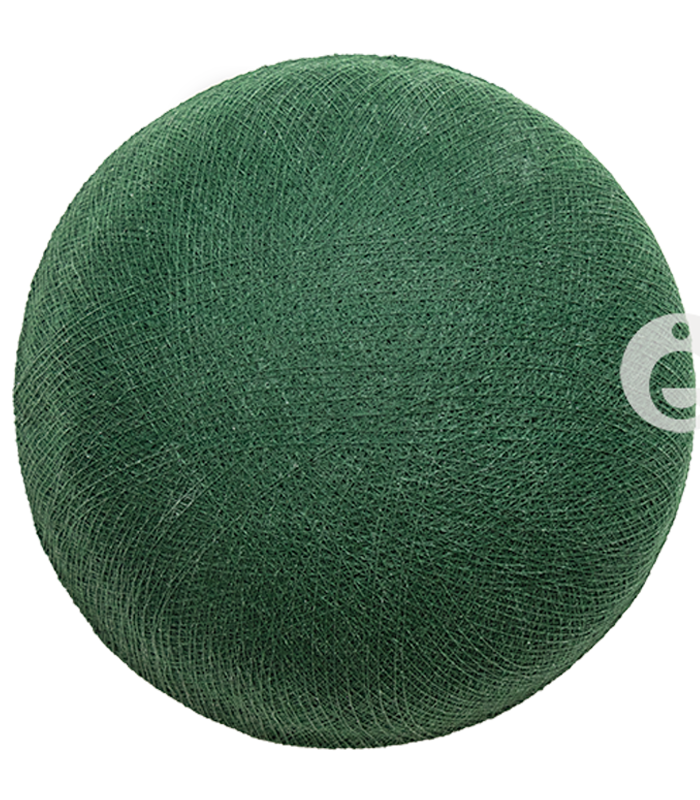 Dark Green Textile Ball