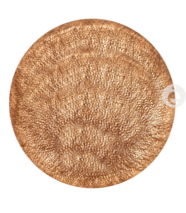 boule textile rose pâle