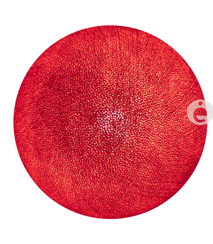 Boule textile orange