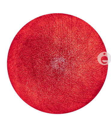 Boule textile orange