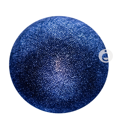 bola textil azul rey