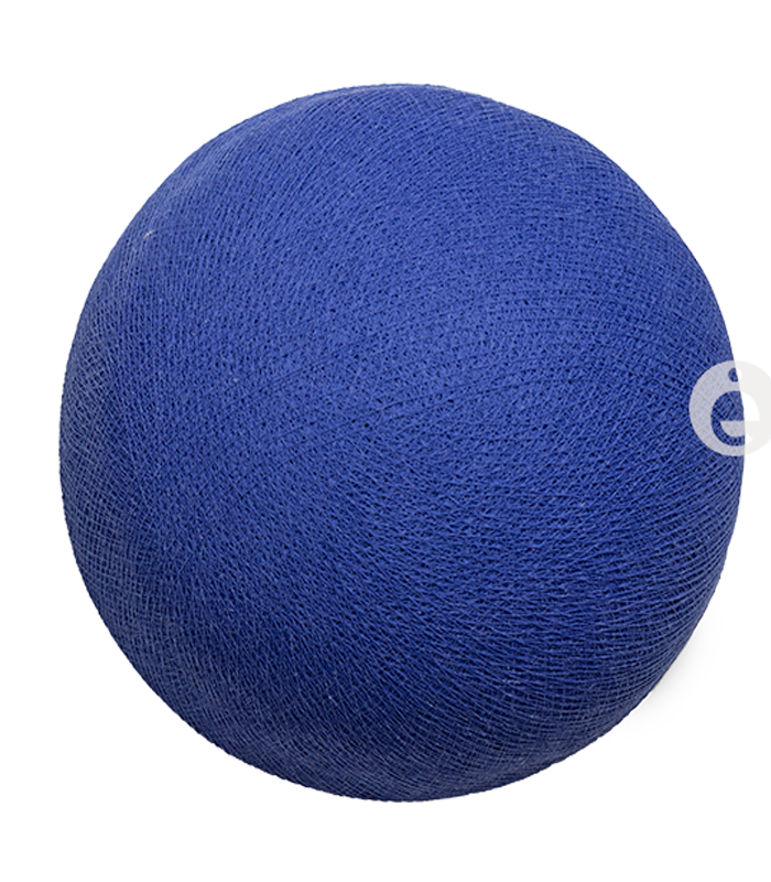 bola textil azul rey