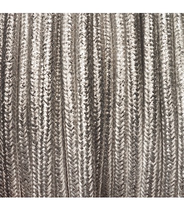 cable brillante plata