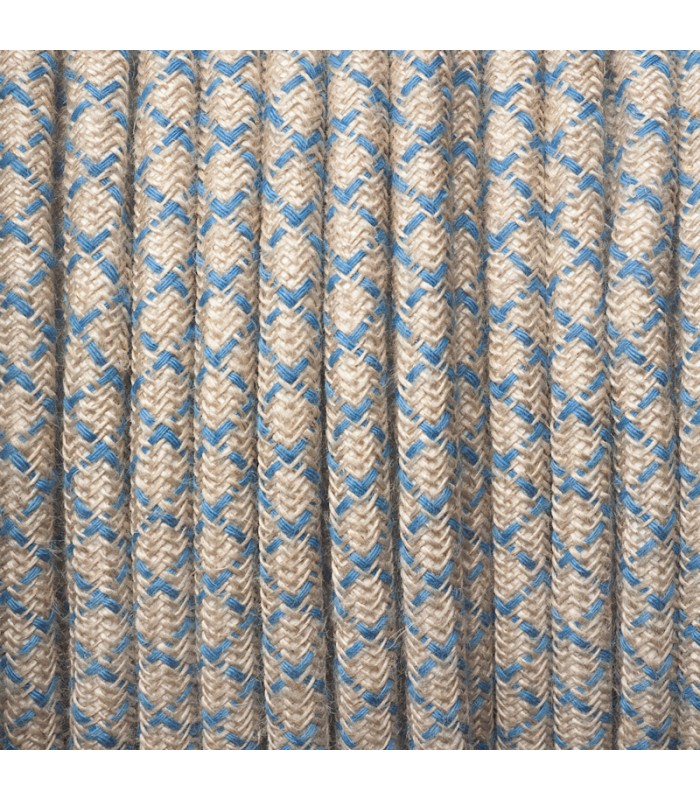 Blue Matte Rhombus Cable