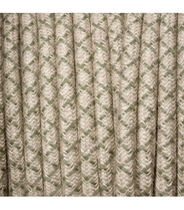 Matte thyme diamond cable