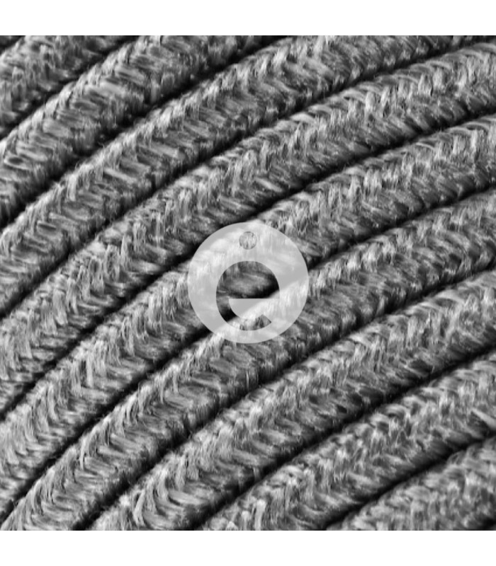 cable mezcla gris lino