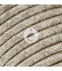 cable mezcla beige lino